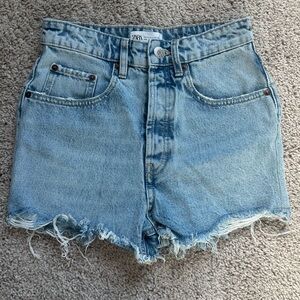 ZARA Jean Shorts